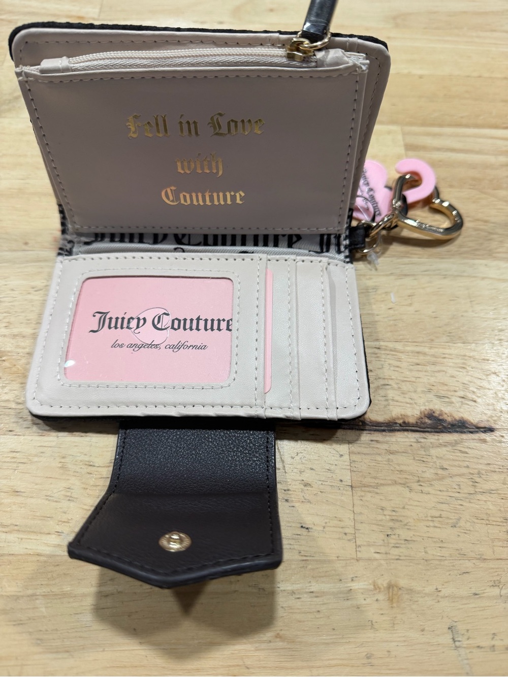 Juicy Couture Brown Suede Wallet - Picture 4 of 6
